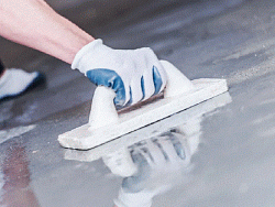 Устранение трещин и выбоин в бетоне 